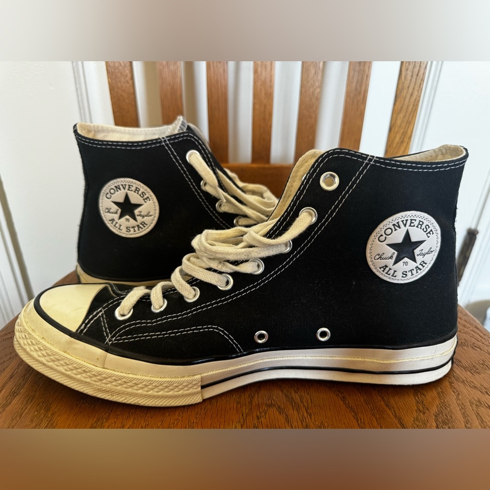 Converse Men’s Chuck70 Hi black color size 10.5